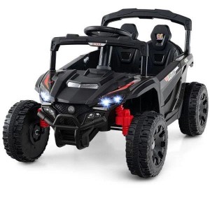 Elektrinis bagis vaikui UTV 12V (Juodas)